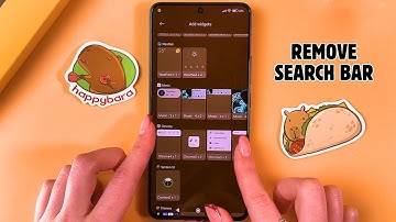 POCO F6: How to Remove the Google Search Bar from Home Screen