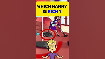 Which nanny is rich ? #puzzle #brainteaser #quiz #logicpuzzle #mystery #logicpuzzle #riddle