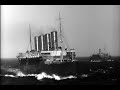 The RMS Aquitania in Convoy, 1942