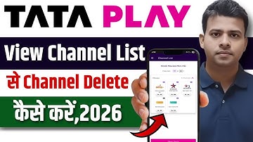 Tata Play View Channel List Se Channel Delete Kaise Kare | Tata Play Channel Delete Kaise Kare