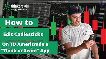 Editing Candlesticks on TD Ameritrade