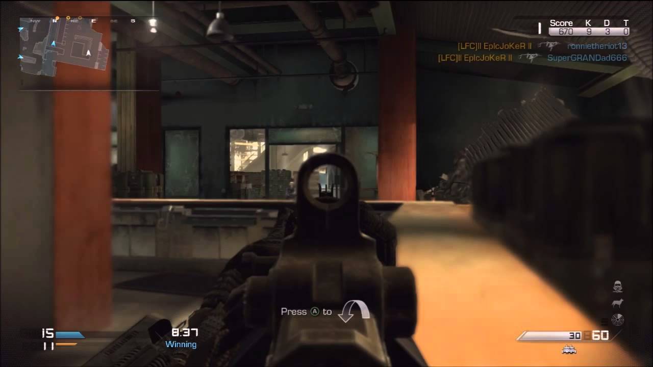 MY FIRST COD GHOSTS GAMEPLAY ON KILL CONFIRMED! - YouTube