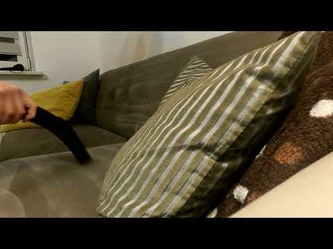 Vacuuming The Sofa Vacuum Cleaner Sound Real Vacuuming Video Relaxing Sound For Sleep ASMR 