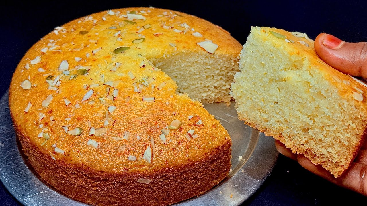 முட்டை,ஓவன் இல்லாமல் பஞ்சு போல ரவா கேக் இந்த மாதிரி செஞ்சு பாருங்க|Eggless soft rava cake recipe