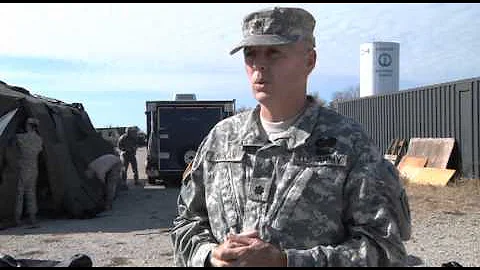 LTC Mickan explains the 835th role in Vigilant Guard