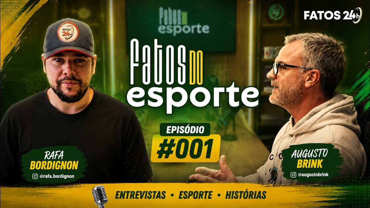 🎙️ FATOS DO ESPORTE - PROFESSOR AUGUSTO BRINK - EP#001