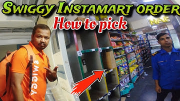 Swiggy Instamart Order 👜| how to pick order | drop | Swiggy Delivery Partner #swiggy #deliveryjob