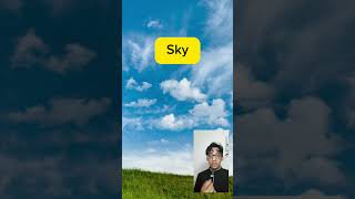 Learning Korean Vocabulary : Sky in Korean kwjonathan Korean learnkorean Learningkorean