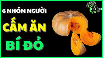 Cảnh Báo: 6 Nhóm Người Cực Nguy Hiểm Khi Ăn Bí Đỏ- kênh sức khoẻ bổ ích