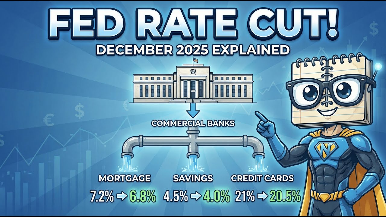 The Fed Just Cut Rates AGAIN (Dec 2025): What It Means For Your Wallet ...