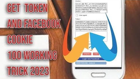 How to get Facebook access token and cookie 2023 | Facebook cookie generator 2023 | fb Cookie& token
