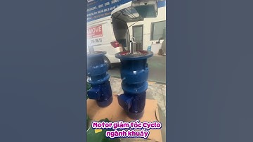 Motor giảm tốc Cyclo mặt Bích khuấy công xuất lớn | đại kinh nam