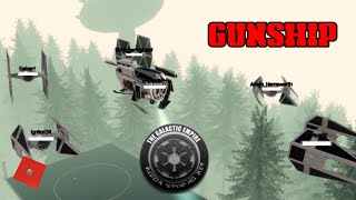 LAAT / Patrol Gunship | The Galactic Empire [TGE] Rally | Roblox Endor - Star Wars