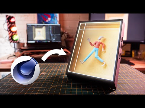 Making REAL Holograms with Cinema 4D and The Looking Glass Portrait