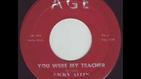 Ricky Allen - You Were My Teacher 1961