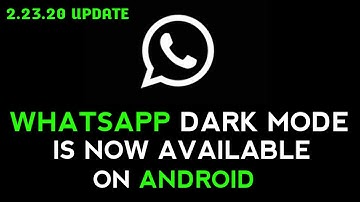 WHATSAPP NEW DARK MODE UPDATE  • APK LINK IN THE DESCRIPTION • VERSION 2.20.13 • BY #BADGUYTECH