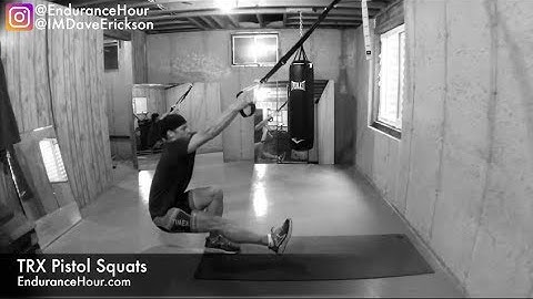 How To Demo: TRX Pistol Squats with Dave Erickson
