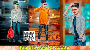 polarr app se photo editing kese kare🔥||top 3 polarr QR code