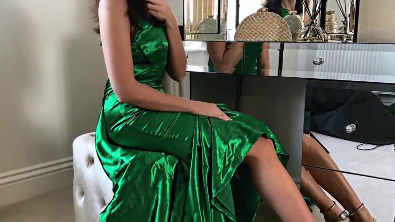 adano maxi dress green Adano Maxi Dress Green main image 0