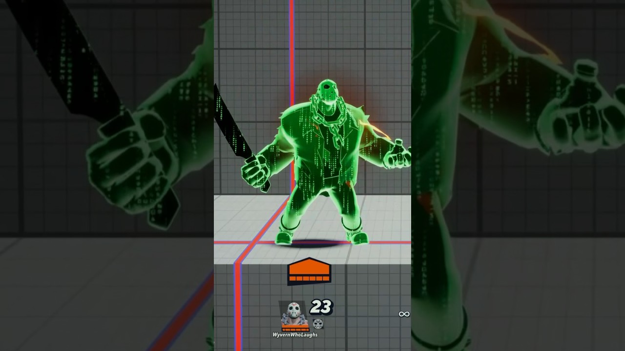 Multiversus-Uncommon Variant Showcase with random animations-Matrix Code Jason Voorhees