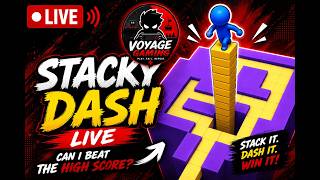 🔥 STACKY DASH LIVE 🔴 | Can I Beat The High Score 😱