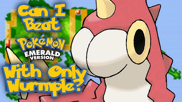 Can I Beat Pokemon Emerald With Only a Wurmple?