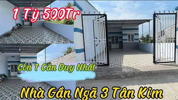 Nhà cấp Bốn giá rẻ chỉ 1tỷ 500 triệu. Ngay ngã 3 Tân Kim, Cần Giuộc,Long An .Gọi ngay:0901331162 Thi