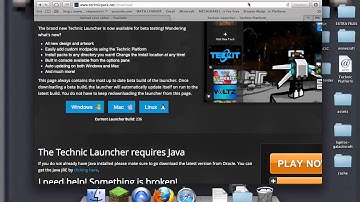 How to use tekkit launcher on mac/windows/linux