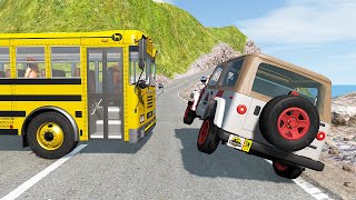 Cliff Drops #90 - BeamNG DRIVE | SmashChan