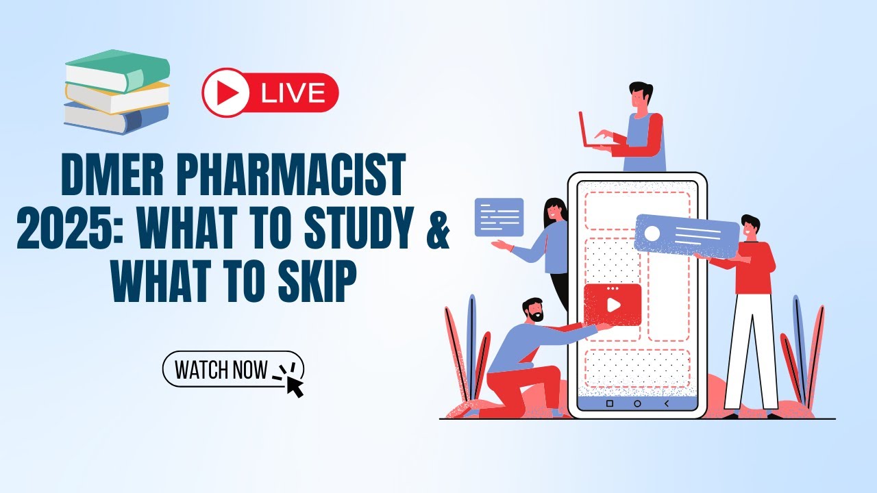 DMER Pharmacist 2025 – Complete Pharma & Non-Pharma Syllabus Explained ...