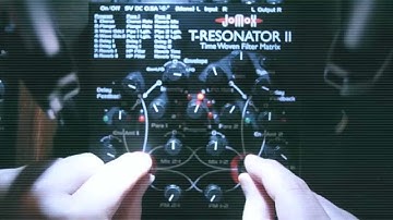 T-Resonator Tutorial: Self-resonation, no input signal