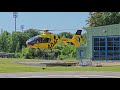 Christoph 31 (D-HHTS) Triebwerksstart & Takeoff im Benjamin-Franklin (Charité) am 13.6.2025