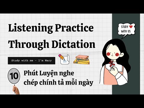 Video 10 Phút Luyện nghe chép chính tả Tiếng Anh (16) |Study... - youtube