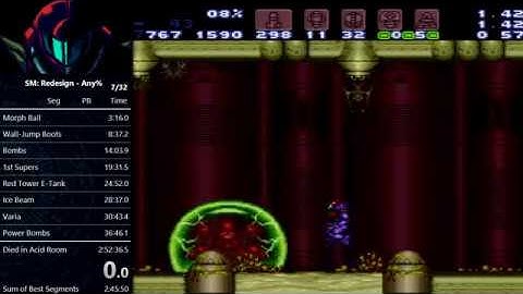 Super Metroid Redesign: Tourian