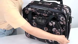 Full Review and Demo of this Rolling Laptop Bag