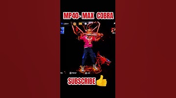 ff mp40 max level cobra gun skin & emote ✓ ff season1, season2 bundle #freefire #sktdpgamer #shorts