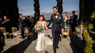 OUR DREAM WEDDING IN LAKE COMO Gabriella and Connor | Italy Villa Del Balbianello