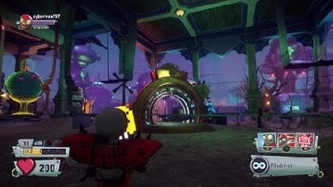 Plants vs Zombies GW2 out of the map glitch