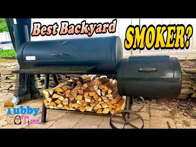 Old Country BBQ Pits All American Brazos Offset Smoker & Grill