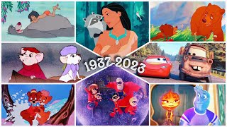 1937-2023 || disney & pixar tribute