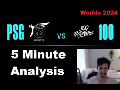 PSG vs 100T in 5 Minutes! Worlds 2024 Play-Ins Day 5 - PSG Talon vs. 100 Thieves #worlds2024