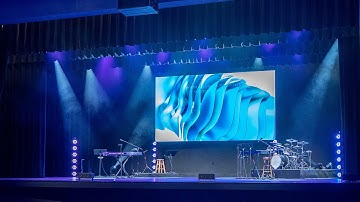 500 Seat CHURCH:  Full Lighting Walk Through