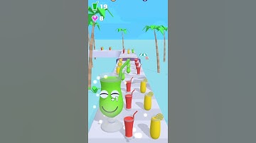 Juice Run 🍹- ALL Levels Gameplay Android , iOS #shorts