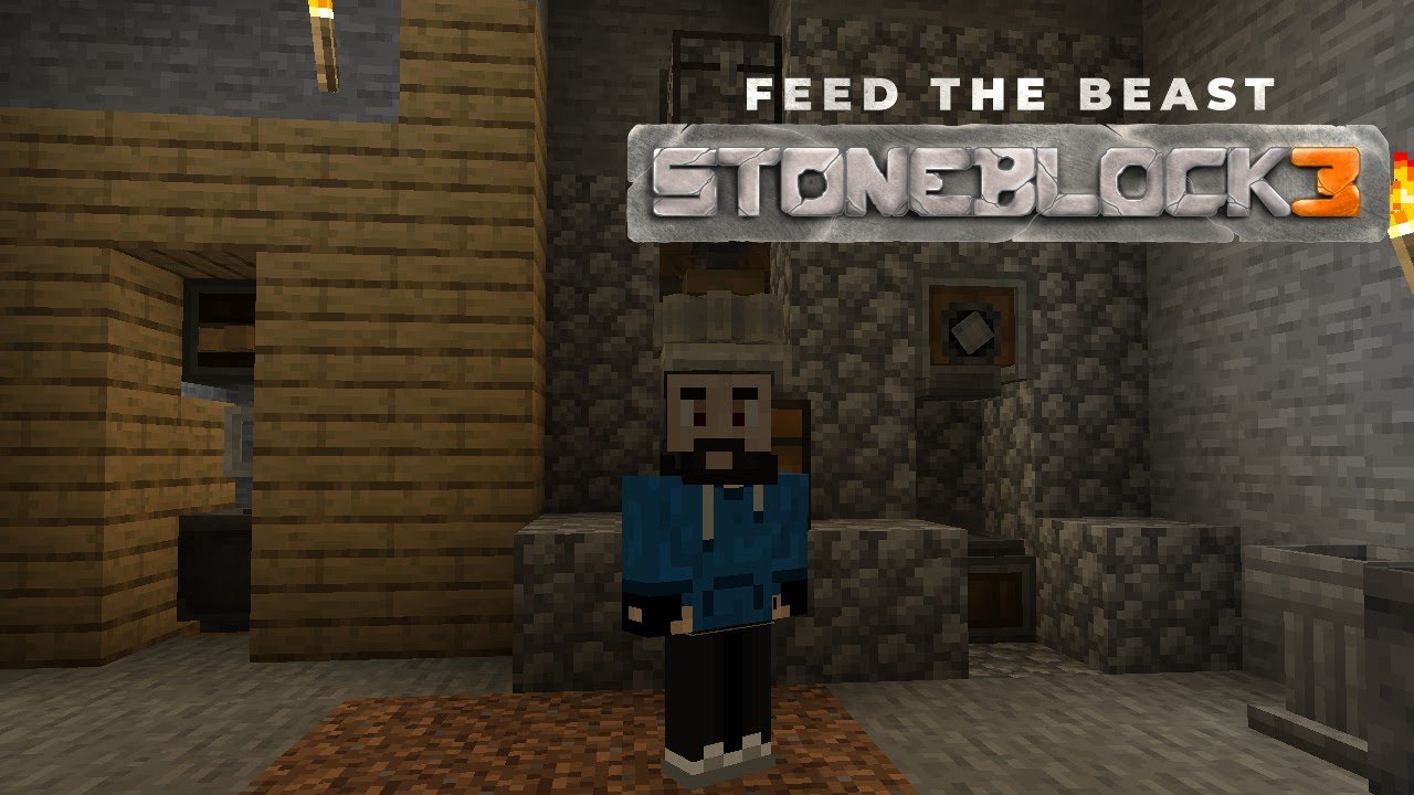 Stoneblock 3 Parte 2 Necesitamos recursos!! - YouTube