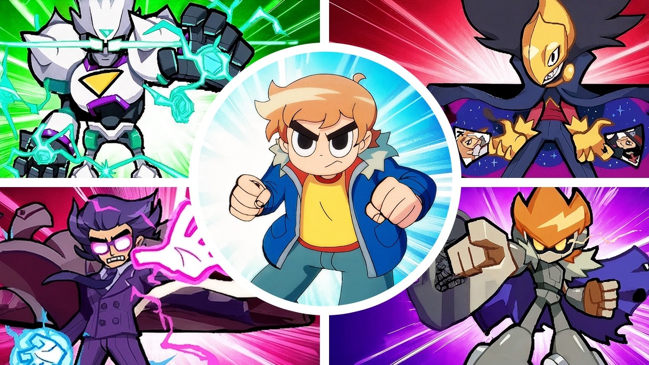 Scott Pilgrim EX - All Bosses & Ending