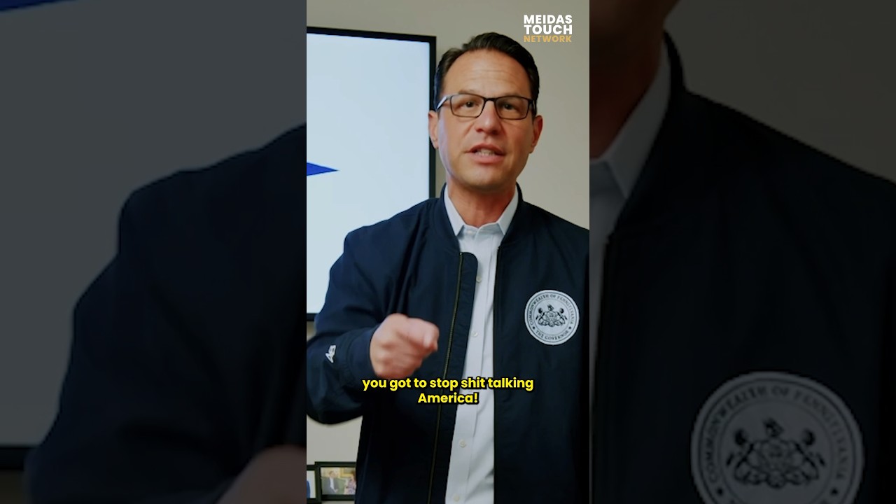 Josh Shapiro TORCHES Trump in Meidas Exclusive: 'Stop Sh*t Talking America!'