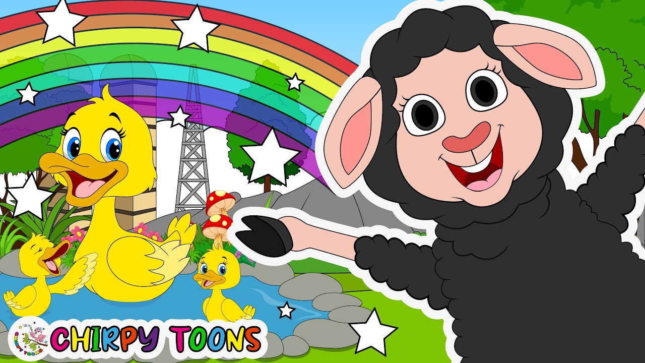 Baa Baa Black Sheep + Five Little Ducks - Nursery Rhymes & Kids Songs | Five Little Ducks Poem