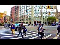 Tribeca in new york city  4k walking tour