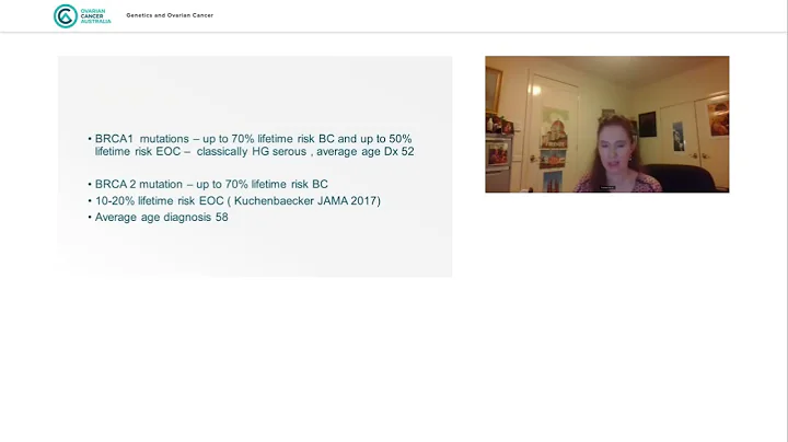 Webinar: Genetics and Ovarian Cancer (Full)