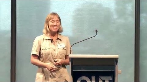 "Data, Data Everywhere... and Not a Drop to Drink" - Prof Kerrie Mengersen